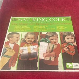 Columbia Vinyl Record - Green and Red Cover‎